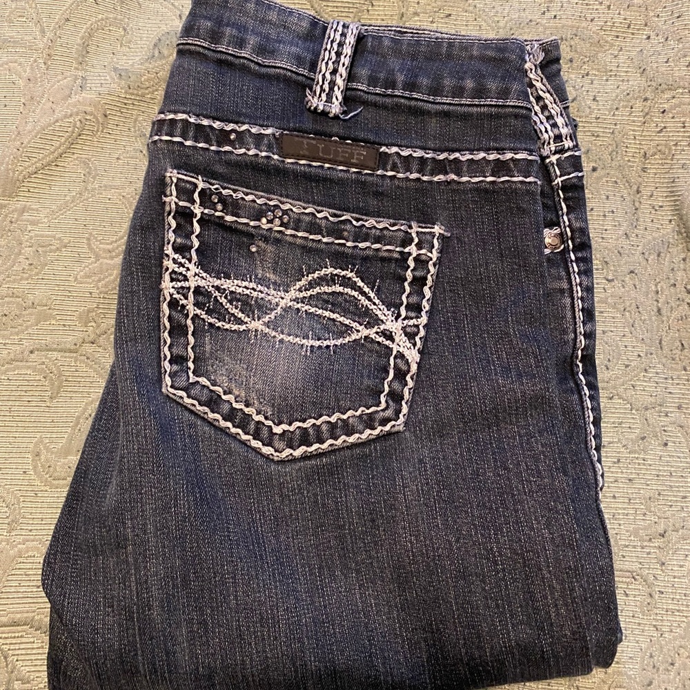 Cowgirl Tuff low rise bootcut